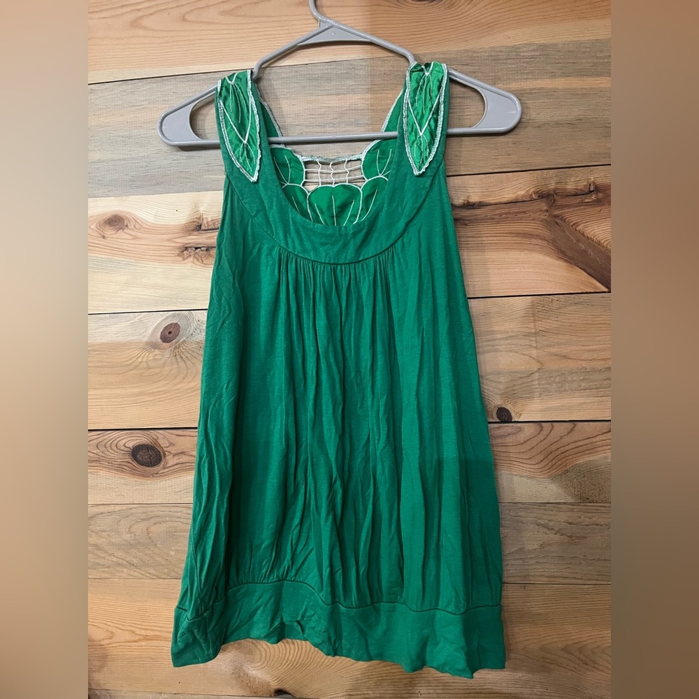 Canzone tank green size medium